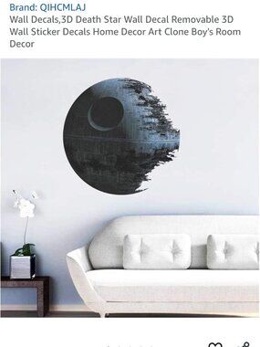 Star Wars Death Star Wall Decal Sticker